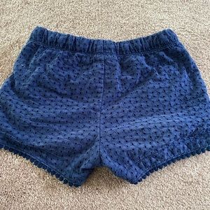 navy blue cat and jack shorts